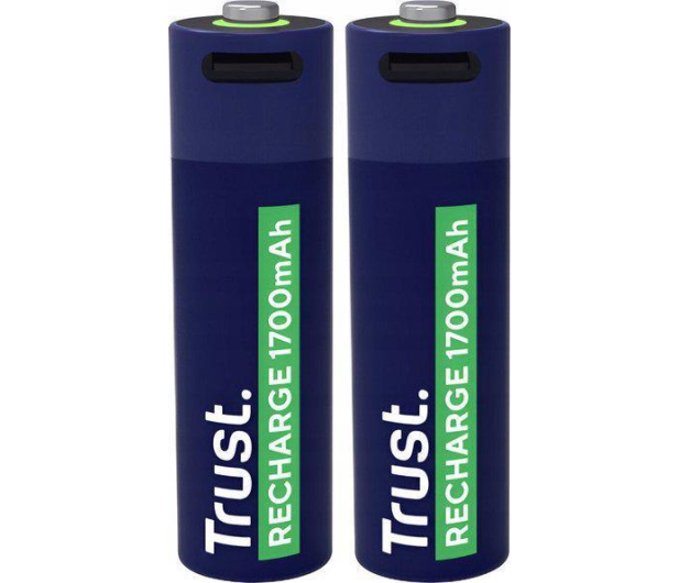 Trust 2x AA - ładowanie USB-C - 1321008 - zdjęcie